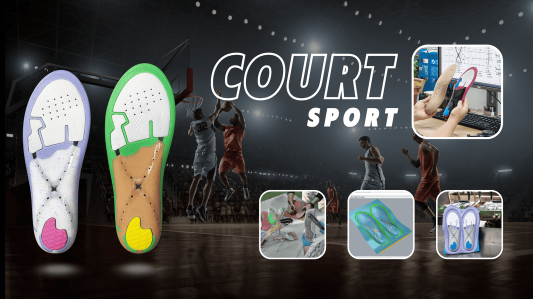Court sport insoles: Design requirements, Market trends and OEM/ODM develooment