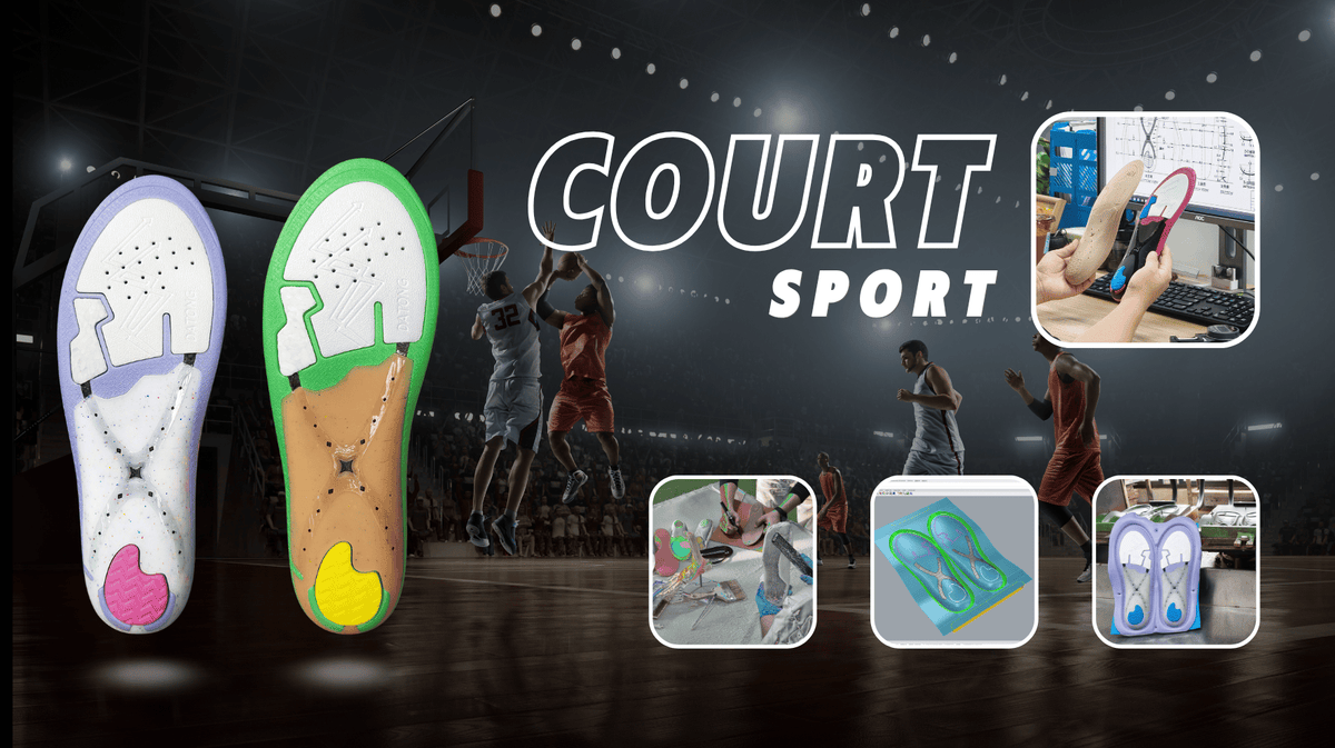 Court sport insoles: Design requirements, Market trends and OEM/ODM develooment