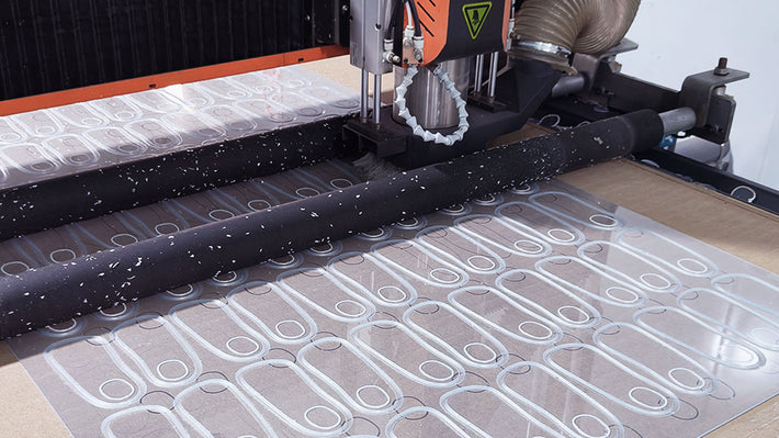 Carving of thermoplastic sheets for rigid insole supports and orthotic insole