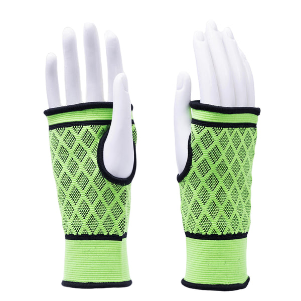 Sports & Carpal Tunnel Relief Fingerless Wrist Wrap